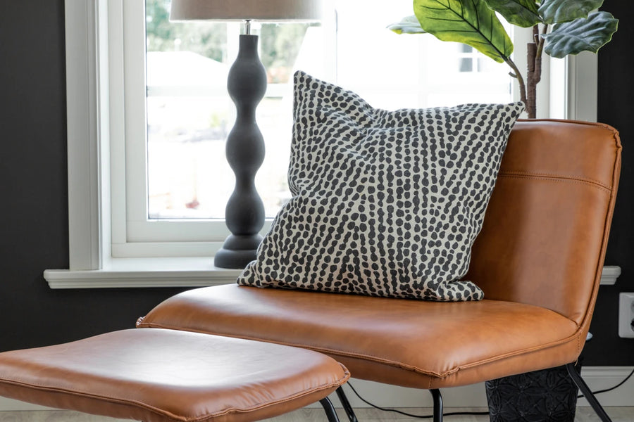 Loungelenestol X – brun