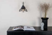 Vegglampe Elsa – svart