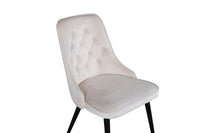 Spisestol Velvet Deluxe 2-pakk – beige