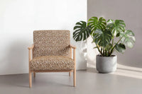 Loungelenestol Runbert – brun