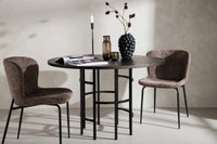 Spisebord Copenhagen rundt ⌀115 – mocca