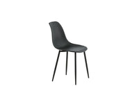 Spisestol Polar 2-pakk – svart