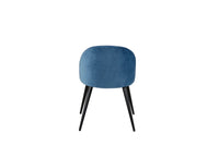 Spisestol Velvet 2-pakk – blå