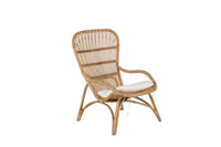 Loungelenestol Ella – offwhite