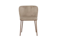 Spisestol Edina 2-pakk – beige