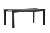 Rektangulært spisebord Slider 170 x 95 – svart