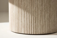 Sofabord Härön ⌀80 – beige