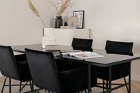 Spisegruppe 200 x 90 – svart