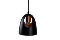 Taklampe Elda – svart