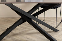 Spisebord Piazza 180 x 90 – svart
