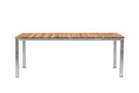 Rektangulært spisebord Zenia 200 × 100 – natur