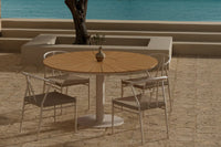 Spisegruppe rund Ø120 – beige