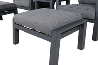 Loungegruppe Barcelona – svart
