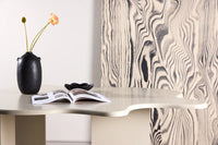 Spisebord Flower ovalt 190 x 123 – beige