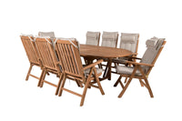 Spisegruppe Kenya + Ovalt 180 x 120 – natur