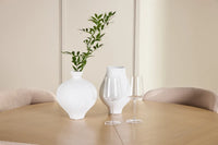 Spisegruppe Strada & Astoria ⌀120 2-pakk – whitewash og beige