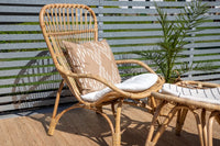 Loungelenestol Ella – offwhite