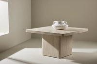 Sofabord Qvart 80 x 80 – beige