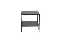 Sidebord Stål 50 x 50 – svart