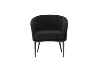Lenestol Fluffy – svart