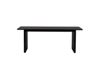 Spisebord Vail 200 × 100 – svart