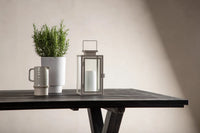 Spisebord Rives rektangulært 200 × 100 – svart