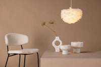 Taklampe Nicola – hvit