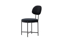 Spisestol Stella 2-pakk – svart