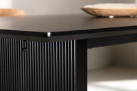 Spisebord Vail 200 × 100 – svart