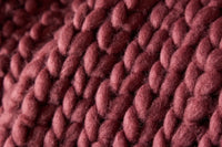 Pledd Kate 170 x 130 – vinrød