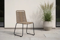 Spisestol Lindos 2-pakk – brun