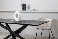 Spisebord Piazza 180 x 90 – svart