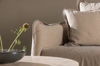 Sofa 3-seter Oskarshamn – brun