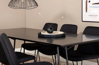 Spisegruppe Muce & Petra 2-pakk 190 x 90 – svart
