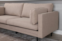 Sofa 3-seter Boom – brun