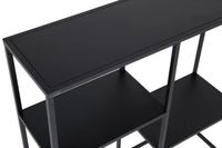 Stålhylle 26 x 81 x 80 – svart
