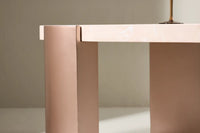 Sofabord Kres 125 × 71 – rosa