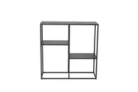 Stålhylle 26 x 81 x 80 – svart