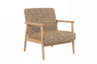 Loungelenestol Runbert – brun