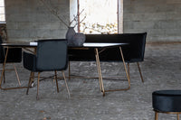 Spisebord Petra 190 x 90 – svart
