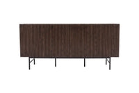 Skap Björkön 150x42x75 – mocca