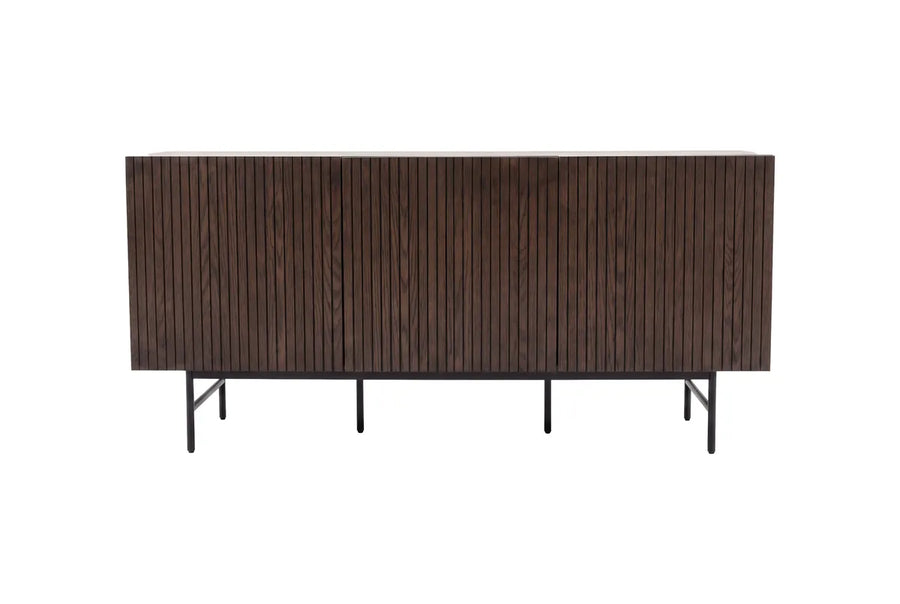 Skap Björkön 150x42x75 – mocca