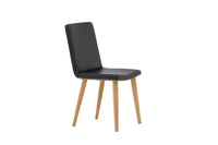 Spisestol 2-pakk – svart