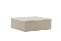 Sofabord Lenox 90 x 90 – beige