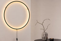Vegglampe Sörmjöle x Josefin Lustig – svart