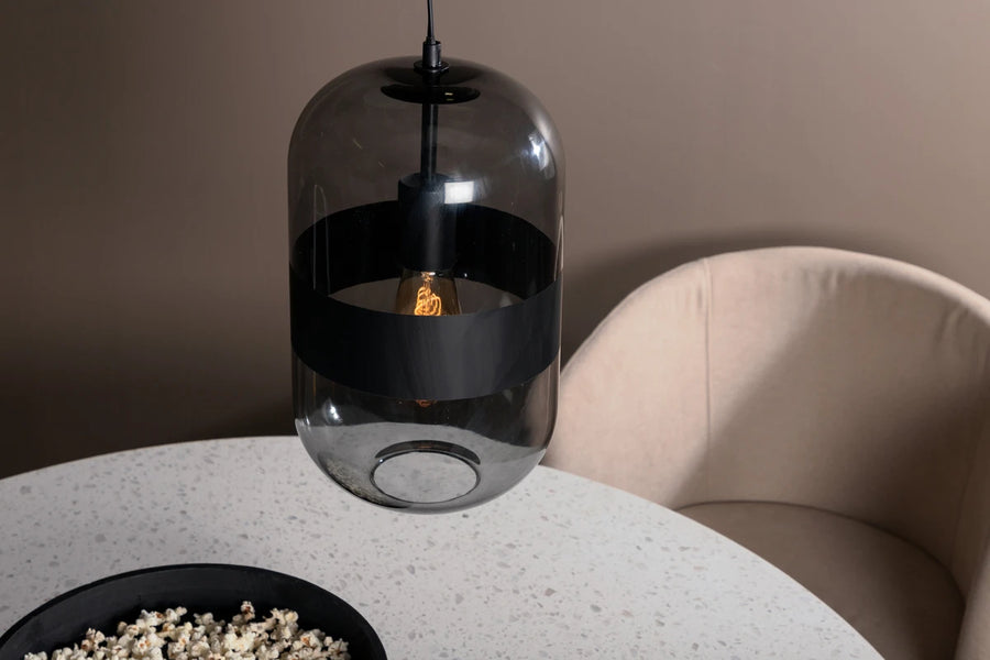 Taklampe Dropp – svart