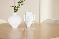 Spisegruppe Strada & Lilja rektangulær ⌀120 2-pakk – hvitkalket og beige