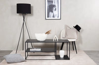 Sofabord Staal 120 x 50 – svart
