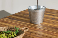 Rektangulært spisebord Zenia 200 × 100 – natur