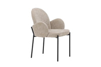 Spisestol Blom 2-pakk – beige